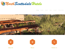 Tablet Screenshot of northscottsdalehotels.com